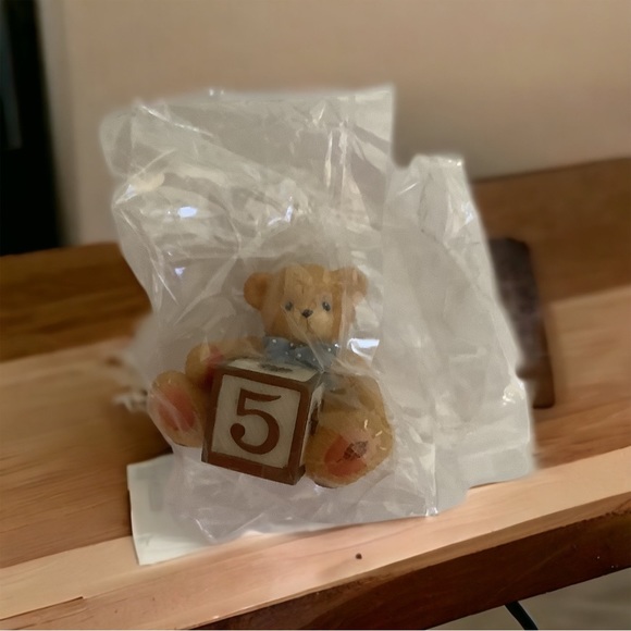 Cherished Teddies | Club ~ 5 years Anniversary ~ LANNY Figurine - Picture 5 of 11
